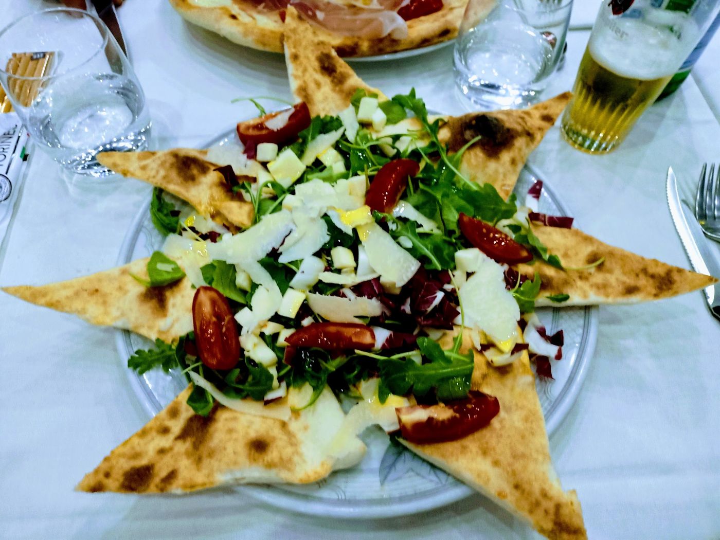 Pizza a stella